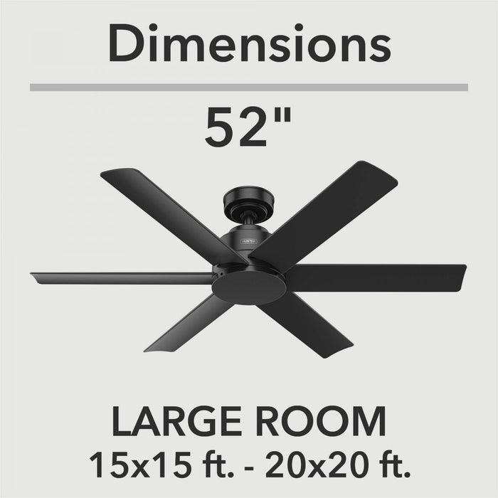 Kennicott Ceiling Fan - Black