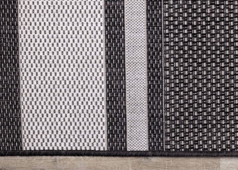 Jackson Striped Indoor/Outdoor Area Rug - 6'7\" x 9'6\"