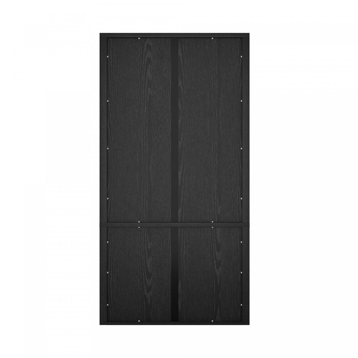 Rivington Modern 40\" Bookcase Cabinet in Black