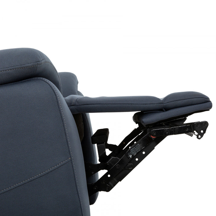 Sutton 42 in. Upholstered Power Rocker Recliner - Blue