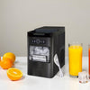 Kenmore Front-Load Countertop Ice Maker 26lb/24hr Black Stainless Steel | Machine a glacons a chargement frontal Kenmore, 26 lb/24 h, acier inoxydable noir