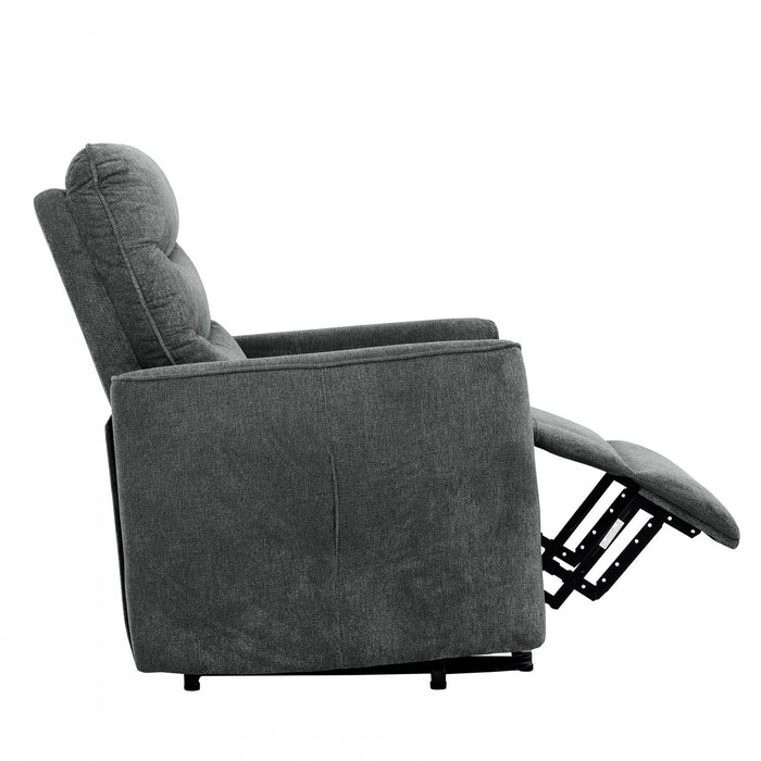 Sawyer 30 in. Upholstered Power Lift Recliner Chair - Grey