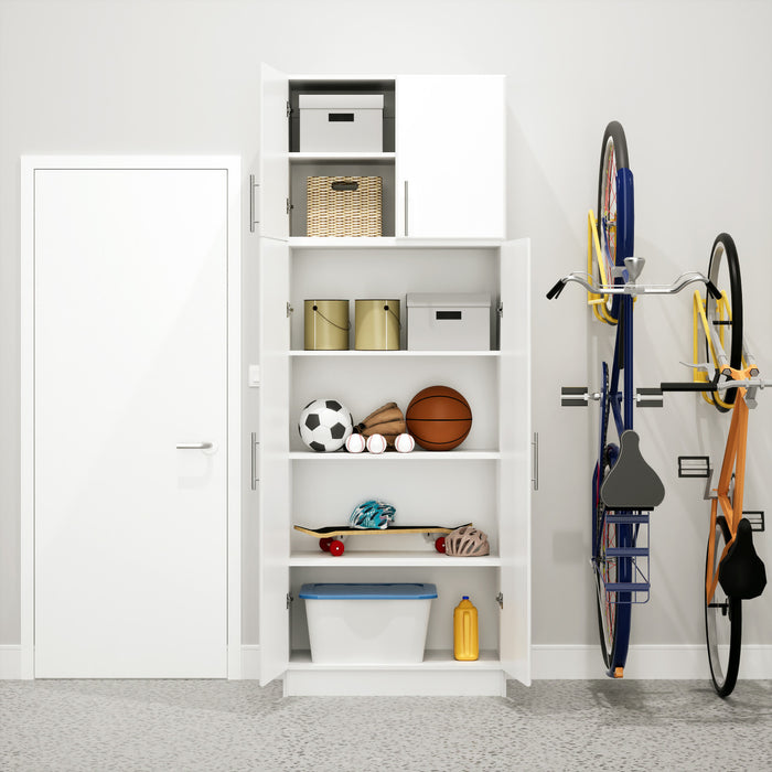 Elite 32\" Stackable Wall Cabinet - White