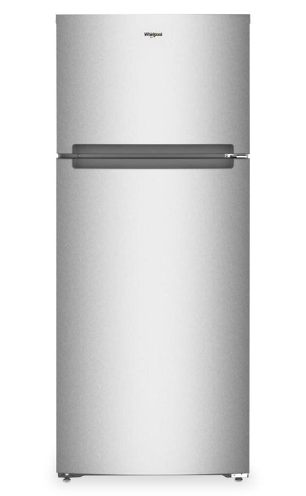 Whirlpool 28” 17.6 Cu. Ft. Top Freezer Refrigerator – Fingerprint Resistant Stainless - WRTX5118TZ