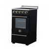 Forno Pallermo 20 Inch Electric Range in Black, 2.05 cu.ft. - FFSEL6051-20BLK | Cuisiniere electrique Pallermo de 20 po, noire, capacite totale de 2,05 pi³ - FFSEL6051-20BLK