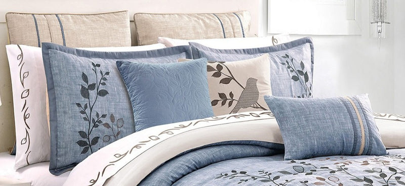 Enya 7-Piece Queen Comforter Set