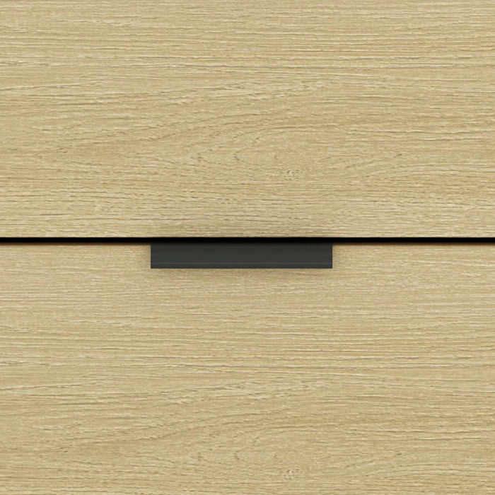 Grace Modern 60\" Dresser in Natural Oak (6-Drawer)