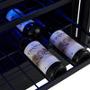 Forno Bacchino 24" Wine Cooler, White,51 Bottle Capacity, Built-In or Freestanding-FWCDR6634-24WHT | Refroidisseur a vin Bacchino de 24",Blanc, capacite de 51 bouteilles,encastrable ou autonome-FWCDR6634-24WHT