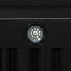Forno Ambassador 36" Range Hood, Black, 427 CFM, 3 speeds, Remote Control - FRHWM5099-36CPBLK | Hotte de cuisine Ambassador 36 po, noir, 427 PCM, 3 vitesses, telecommande - FRHWM5099-36CPBLK