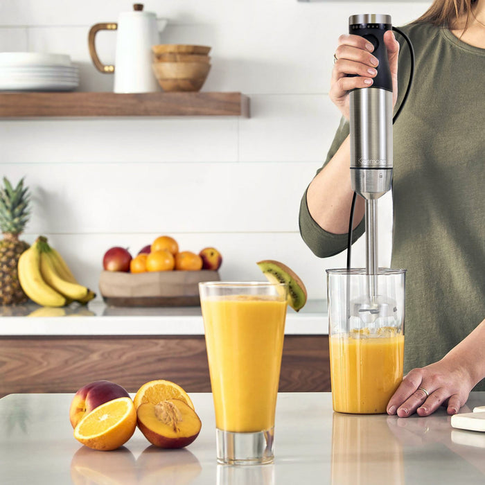 Kenmore Imersion Blender with Chopper, Whisk & Beaker - KKIBC5SS