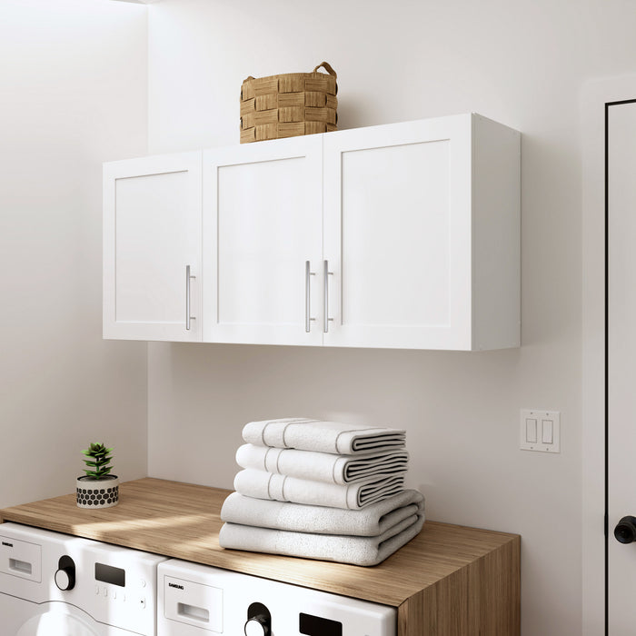 Prepac Elite 54\" Wall Storage Cabinet - White