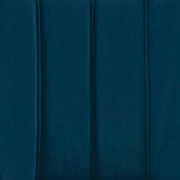 Eda Modern Wood Armchair in Midnight Blue Dining Chair