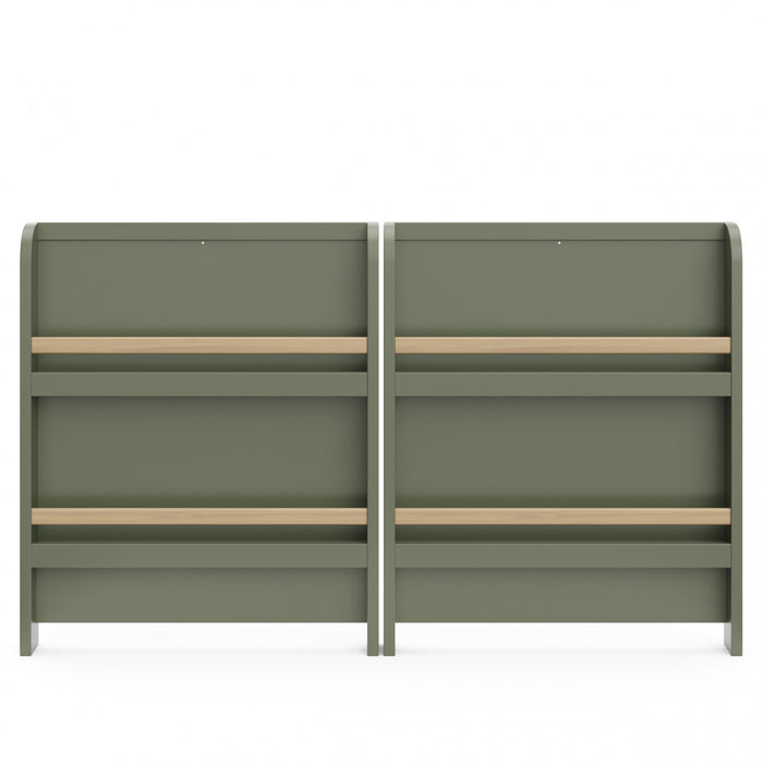 Graco Read with Me Convertible Crib with Drawer - Olive/Driftwood