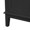 Savannah 30 Inch Bathroom Vanity with Ceramic Sink and Spacious Storage Cabinet, Black | Savannah Meuble de salle de bain 30 pouces avec vasque en ceramique et armoire de rangement spacieux, Noir