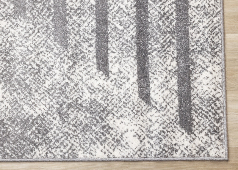 Covington Distressed Geometric Lines Indoor Area Rug - 7'10\" x 10'6\"