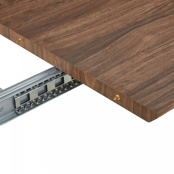 Lucas Extendable Dining Table,Walnut