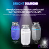 BrightDIAMOND 3/4HP Quietest Waste Disposer, LED Cabinet Light, Corded & Air Switch, Black Onxy - WDD075TA1BO Food Disposer | BrightDIAMOND 3/4 HP Broyeur ultra-silencieux, DEL sous armoire, cordon/interrupteur, Noir-WDD075TA1BO
