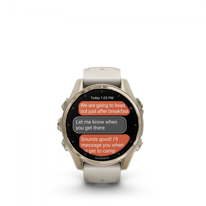 Garmin Fēnix 8 Amoled Sapphire Smartwatch 43mm - Gps, Compass, Gyroscope And Barometric Altimeter 