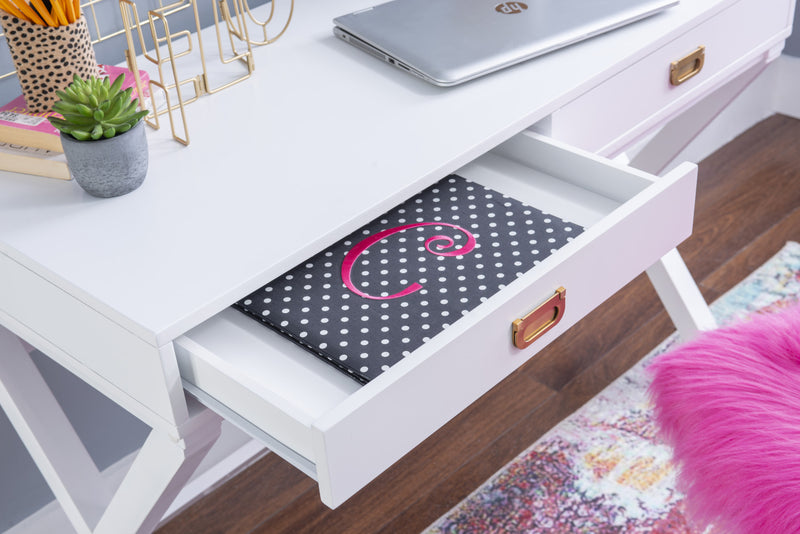Peggy Writing Desk - White