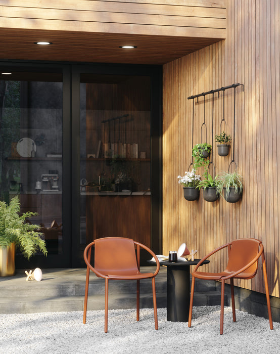 Umbra Black Triflora Hanging Planter - Set of 5