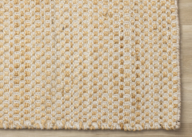 Jute Natural Handmade Light Oak Area Rug - 7'10 x 10'6\"