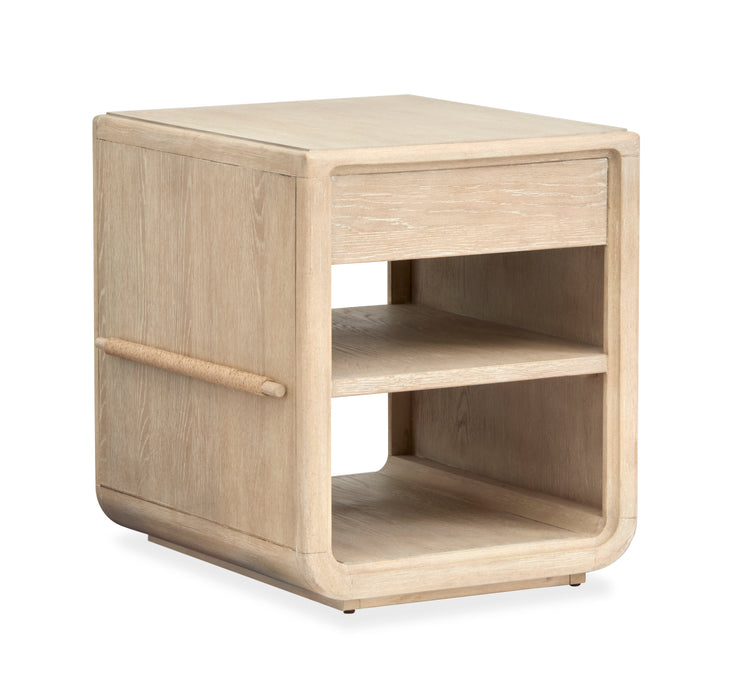 Adelaide 22\" End Table with Storage - Sanibel Brown
