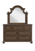 Ambrose Bedroom 7-Drawer Dresser, 64"W x 40.5"H – Brown | Commode de chambre à coucher Ambrose de 64 po (L) x 40,5 po (H) à 7 tiroirs - brune