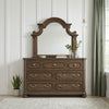 Ambrose Bedroom 7-Drawer Dresser, 64"W x 40.5"H – Brown | Commode de chambre à coucher Ambrose de 64 po (L) x 40,5 po (H) à 7 tiroirs - brune