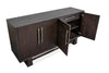 Arden Dining Sever with Storage, 66"W - Espresso Brown | Desserte de salle à manger Arden de 66 po (L) avec rangement - brun espresso