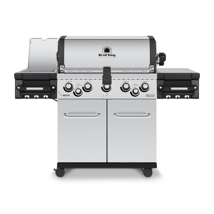 Broil King Regal™ S 590 Pro IR Natural Gas Grill with Infrared Side Burner & Rear Rotisserie Burner - 958944