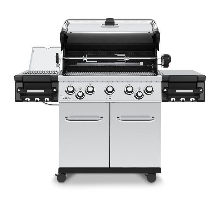 Broil King Regal™ S 590 Pro IR Propane Gas Grill with Infrared Side Burner & Rear Rotisserie Burner - 958944