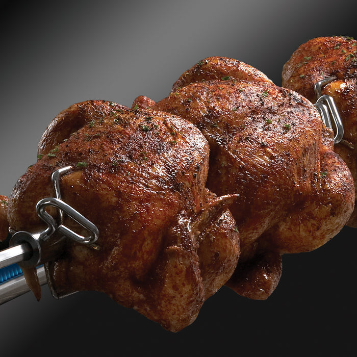 Broil King Baron™ 490 Pro Natural Gas Grill with Side Burner & Rear Rotisserie Burner in Black - 875247