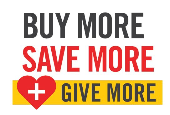 Buy More, Save More, Give More - $30 Donation