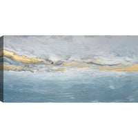 Blue Abstract Acrylic Painting – 30