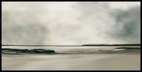 Grey Landscape Framed Acrylic Painting – 25