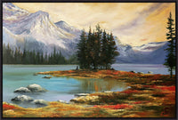 Banff Framed Canvas Gel Art - 25