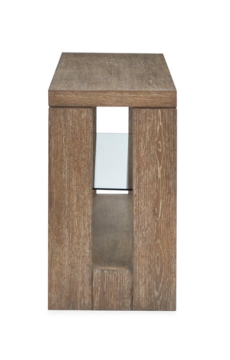 Bukley 64\" Sofa Table with Storage- Spiced Brown