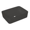 Bristol Sinks Black Rectangular Vessel Vanity Sink - BV113
