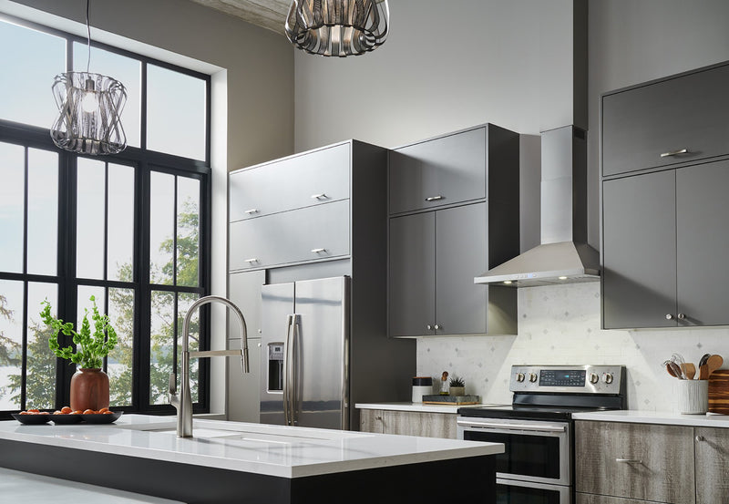Broan 24\" Pyramid Chimney Range Hood - BWP1244SS