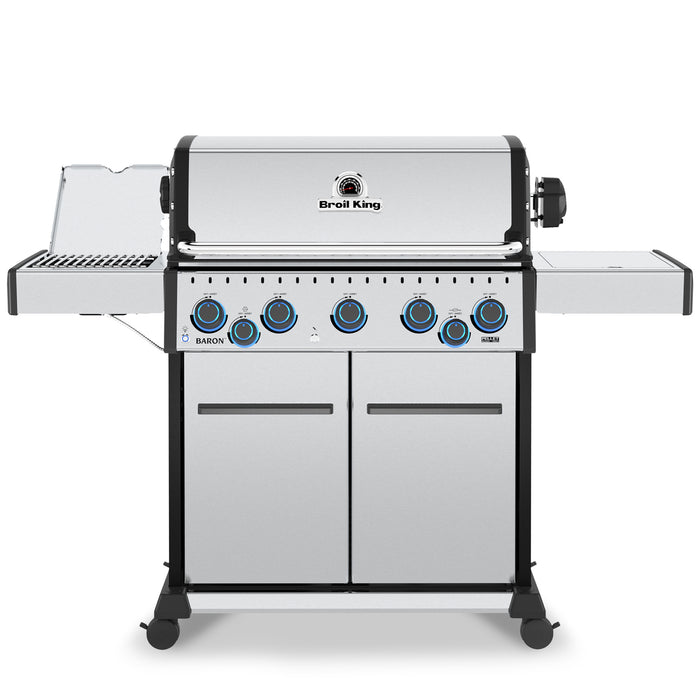 Broil King Baron S 590 Pro IR 5-Burner 45,000-BTU Natural Gas BBQ - 678347 Grill