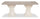 Corsa Rectangular Dining Table with Extension - Light Grey and Antique White Oak