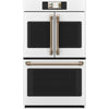 CAFÉ™ Professional Series 30" Smart Convection French-Door Double Wall Oven, Matte White - CTD90FP4ZW2 | Four mural double intelligent encastré Café de série Professional de 30 po à convection et à portes françaises, blanc mat - CTD90FP4ZW2