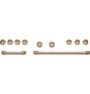 Café 48\" Brushed Bronze Handle and Knob Kit for Pro Range and Rangetop - CXPR8HKPTBZ