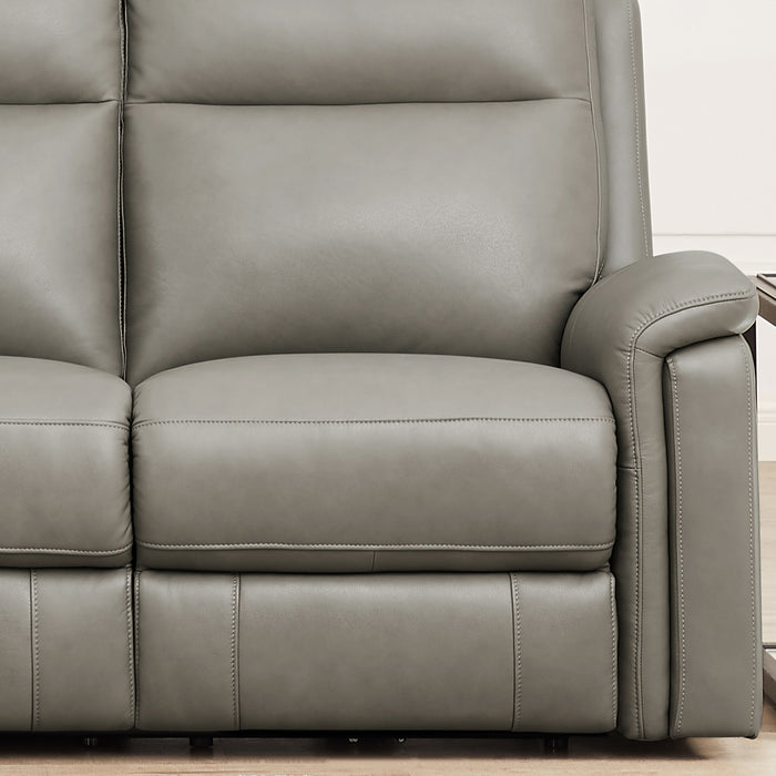Hydeline Stanfield Power Reclining Loveseat - Grey