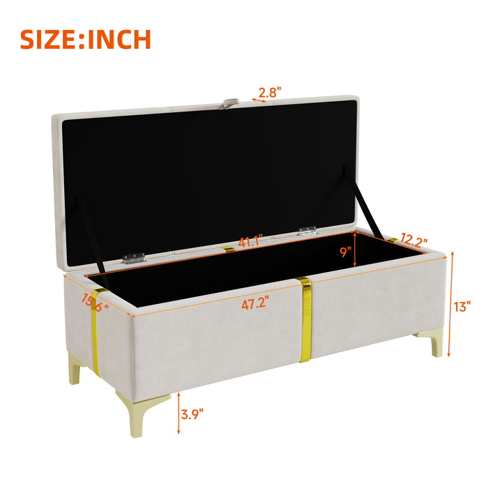 Nicole 2 Piece Bedroom Set With Upholstered Platform Bed And Ottoman Bench,queen Size,beige Queen Bed