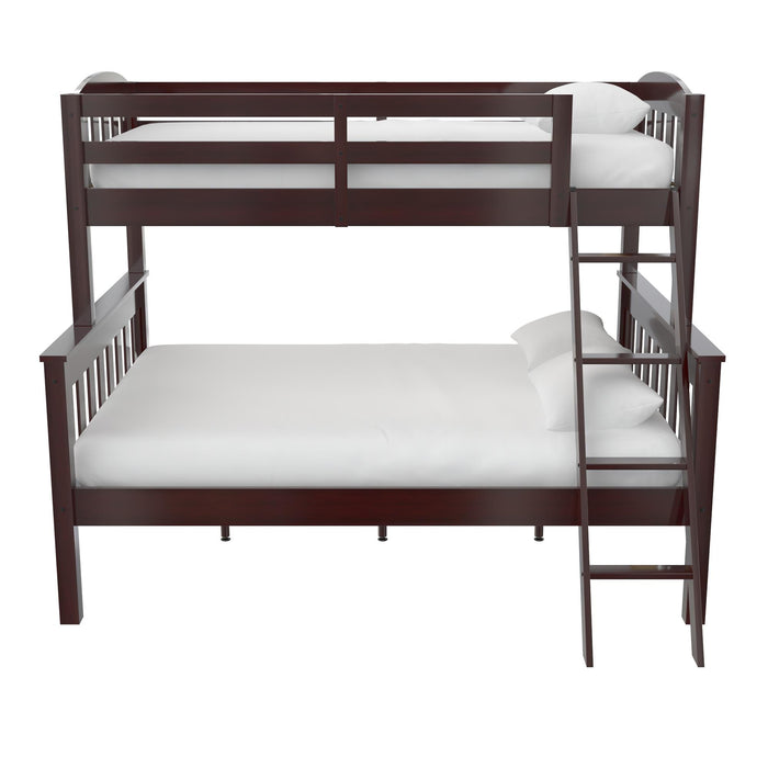 DHP Airlie Twin Over Full Bunk Bed - Espresso