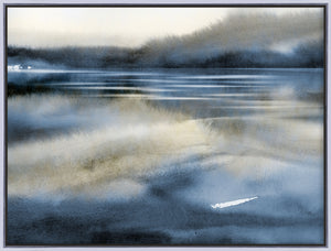 Sea Break Framed Canvas - 38