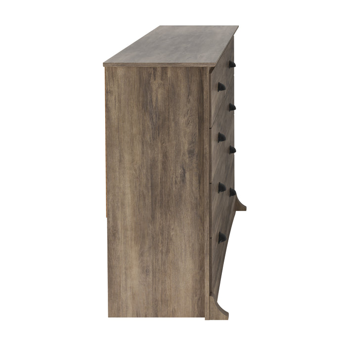 Salt Spring 8-Drawer Dresser - Drifted Grey