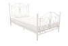 Bradford Metal Twin Bed - White