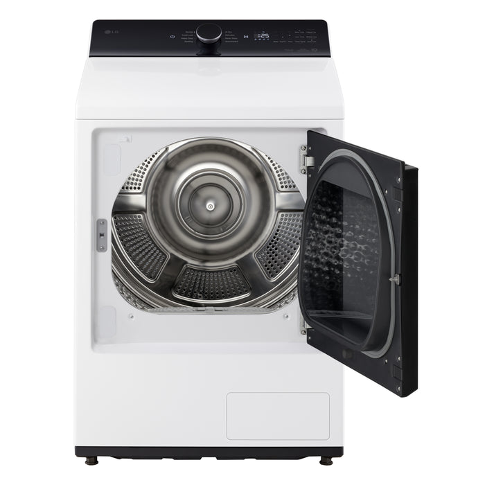 LG 7.3 Cu. Ft. Heat Pump Dryer with DirectDrive® and AI Sensor Dry® - White - DLHC8402W